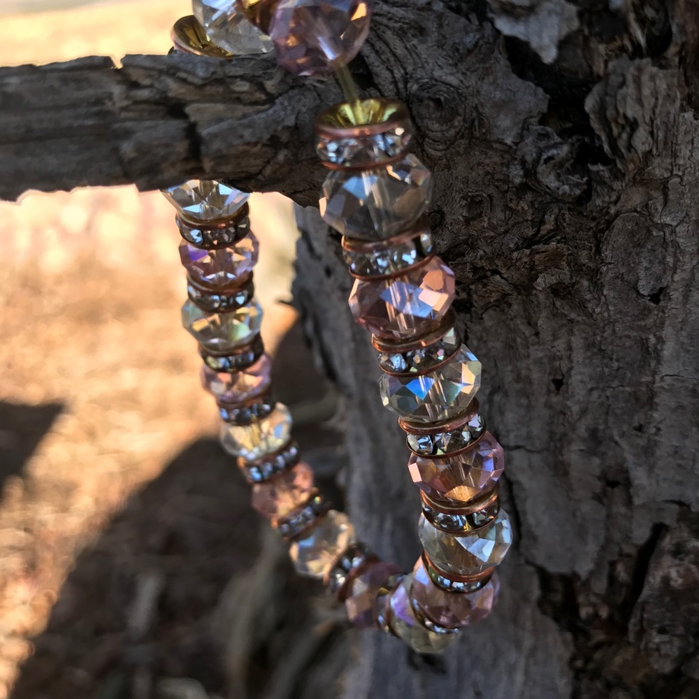 Gorgeous glass bead bracelet